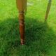 Folding wooden round table – Ø 115 cm
