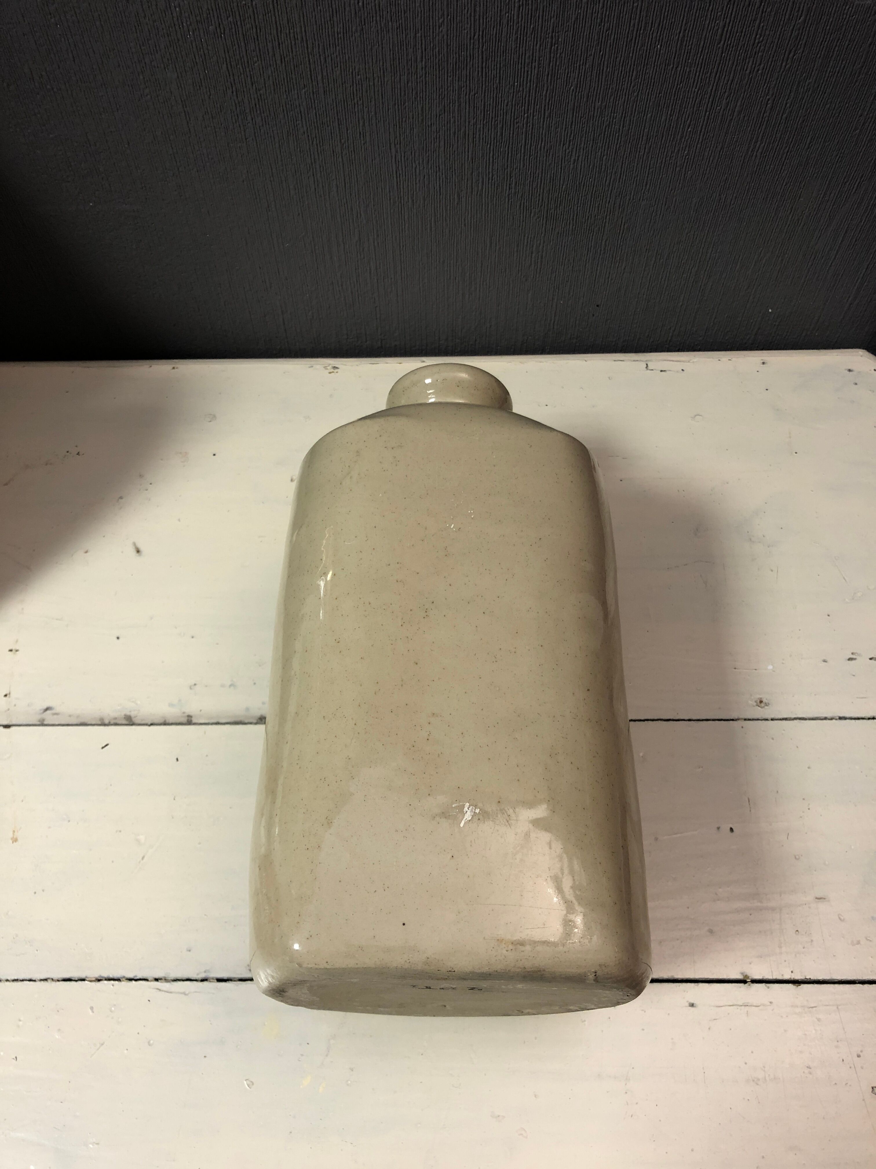 Bouillotte ancienne en grès