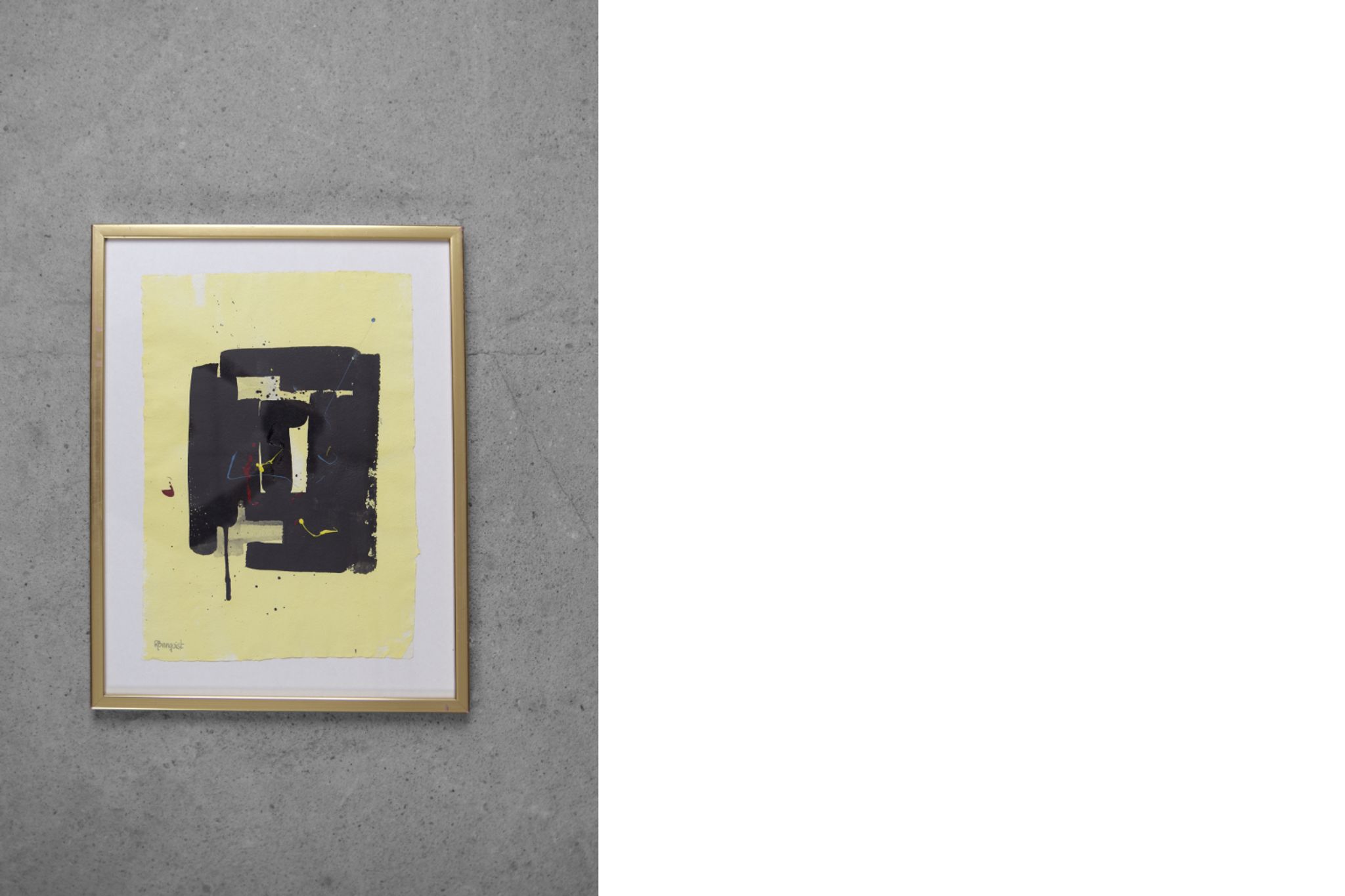 Björn Rönnquist, Composition, Lithographie, années 1980