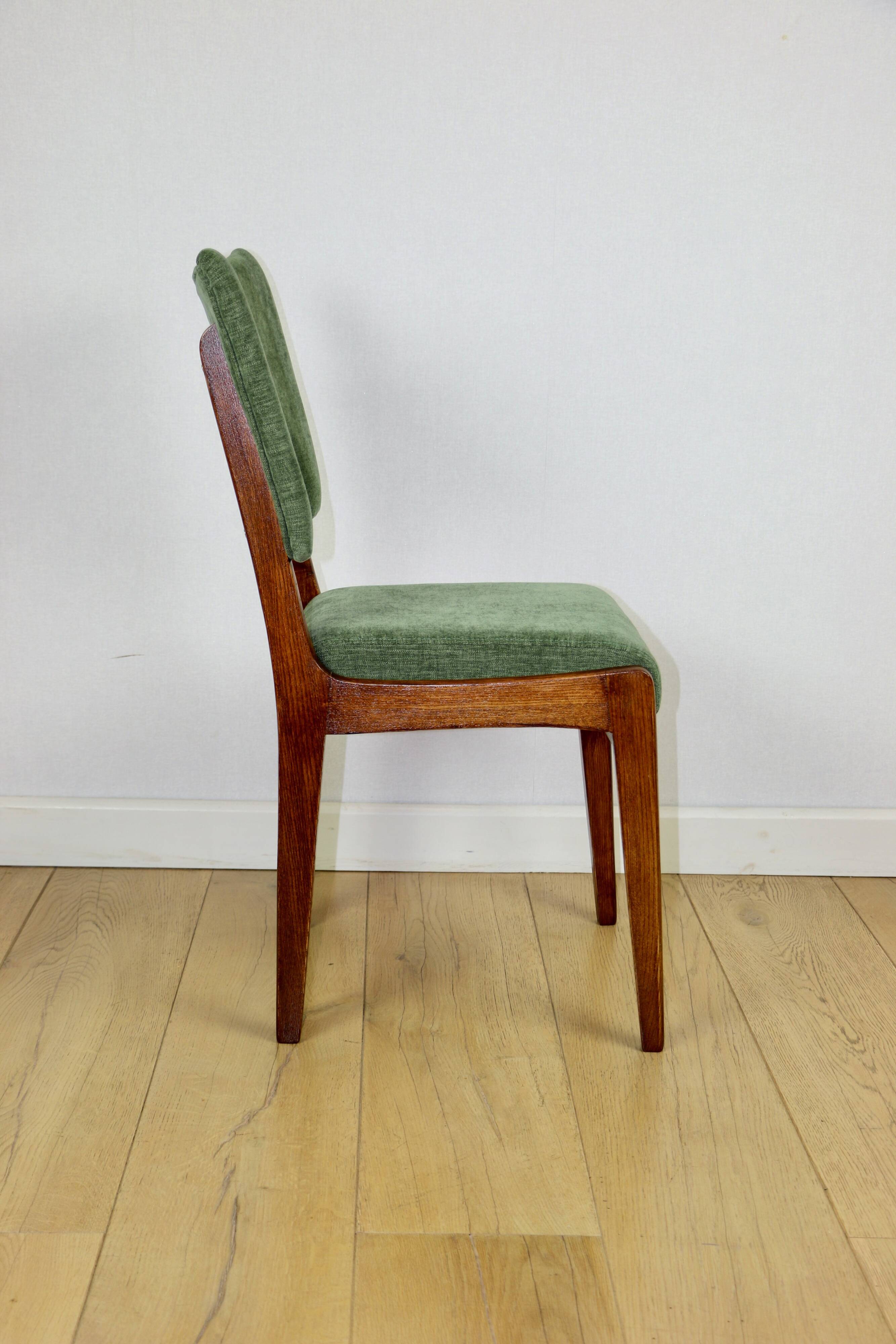 Chaises Vintage Hałas vert-olive vintage - 2 pièces - ensemble