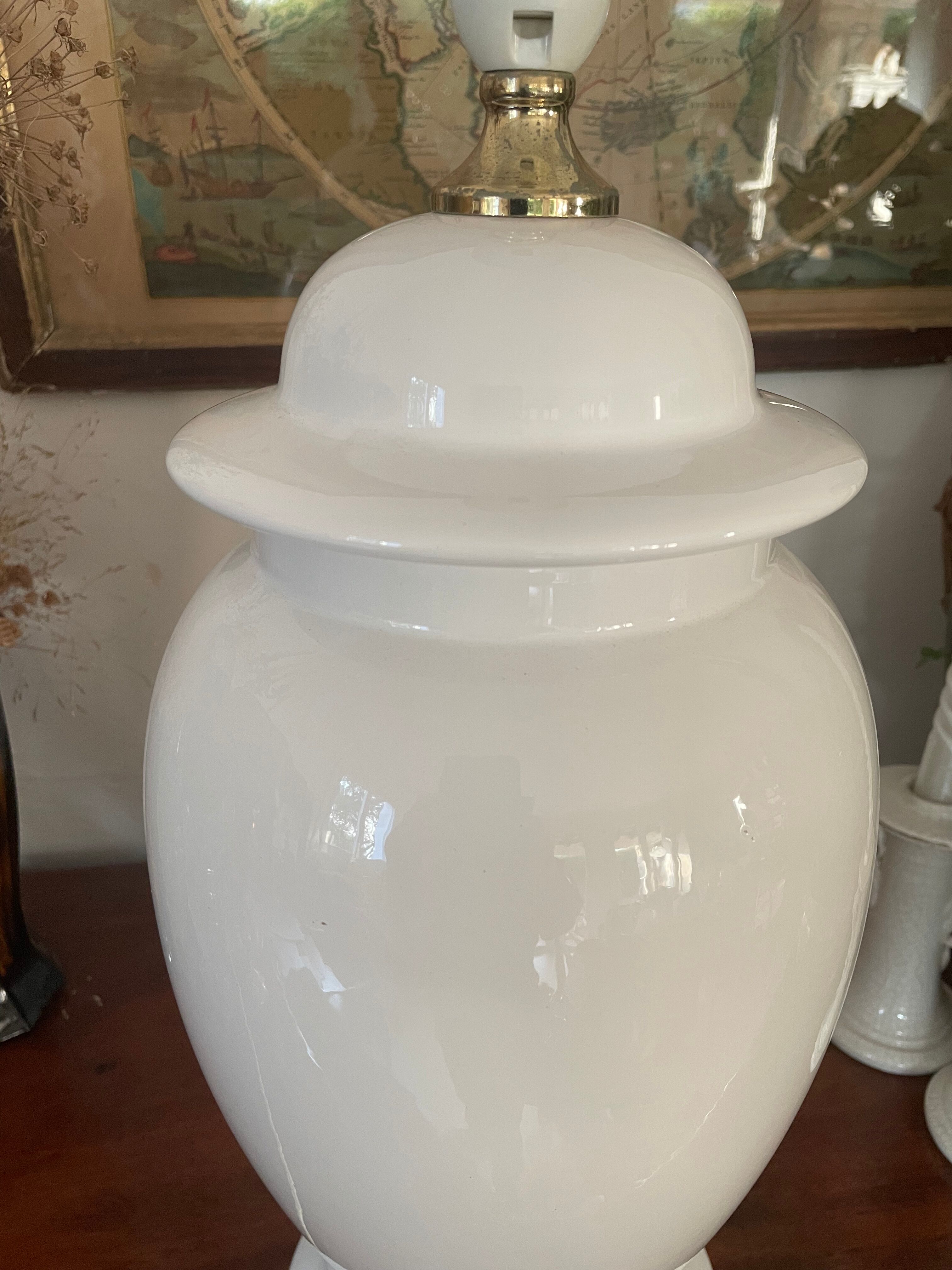 Vintage ceramic lamp base 42cm