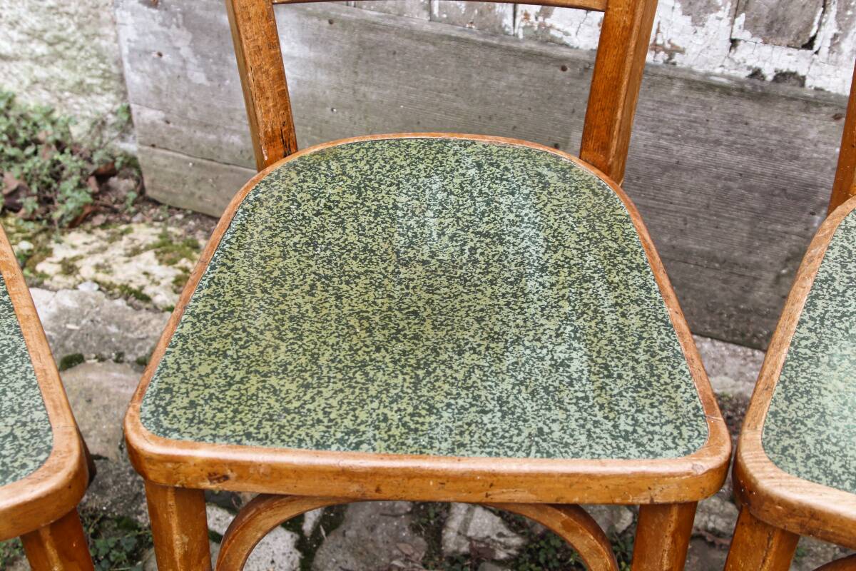 Set of 6 Baumann bistro chairs