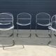 Lot of 6 Sabrina chairs by Gastone Rinaldi 1970