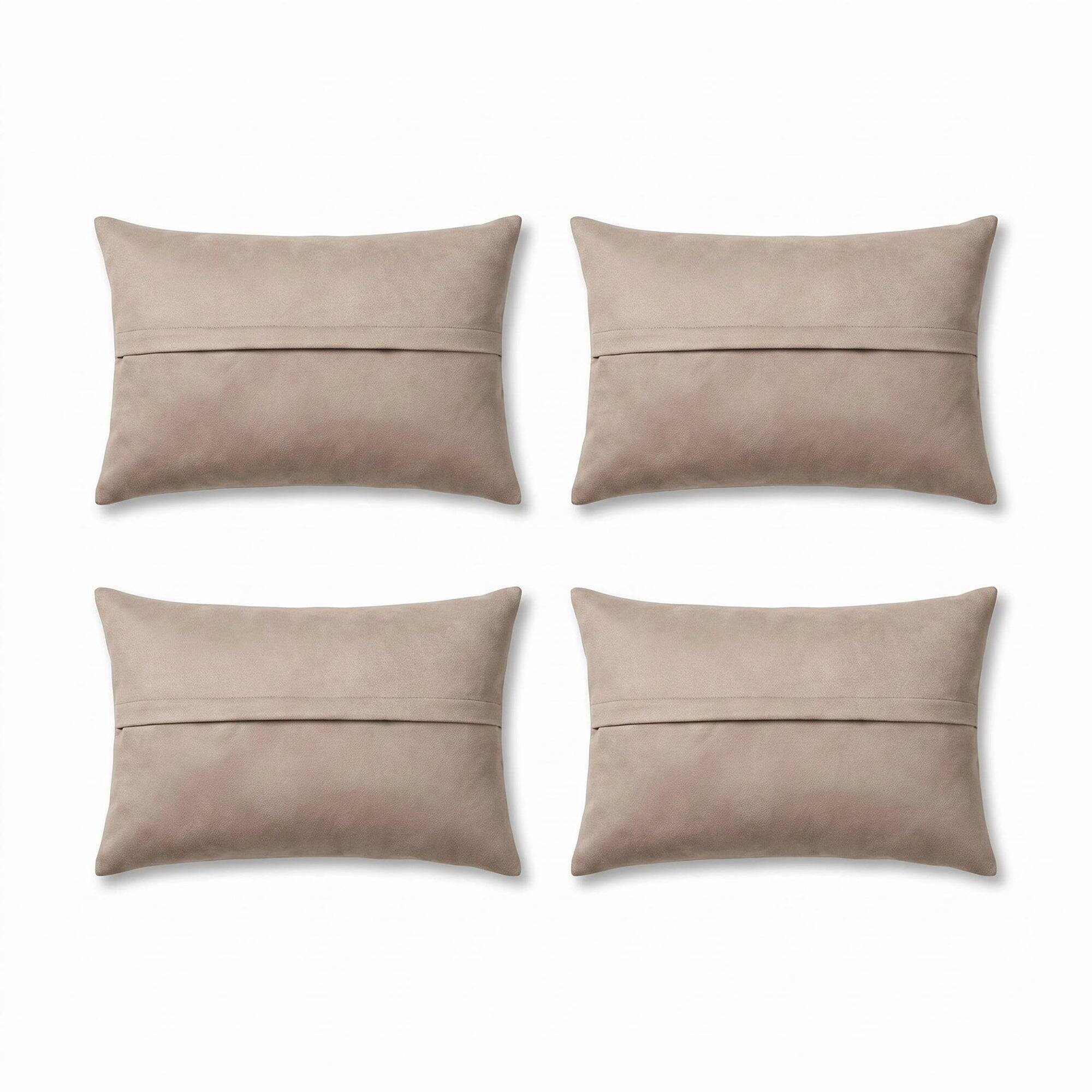 Set of 4 vintage kilim cushion covers 41x61 cm