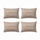 Set of 4 vintage kilim cushion covers 41x61 cm