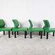 Chaises lounge vintage, années 1980