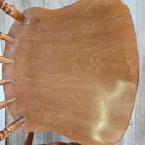 Set of 4 country style chairs, 80s