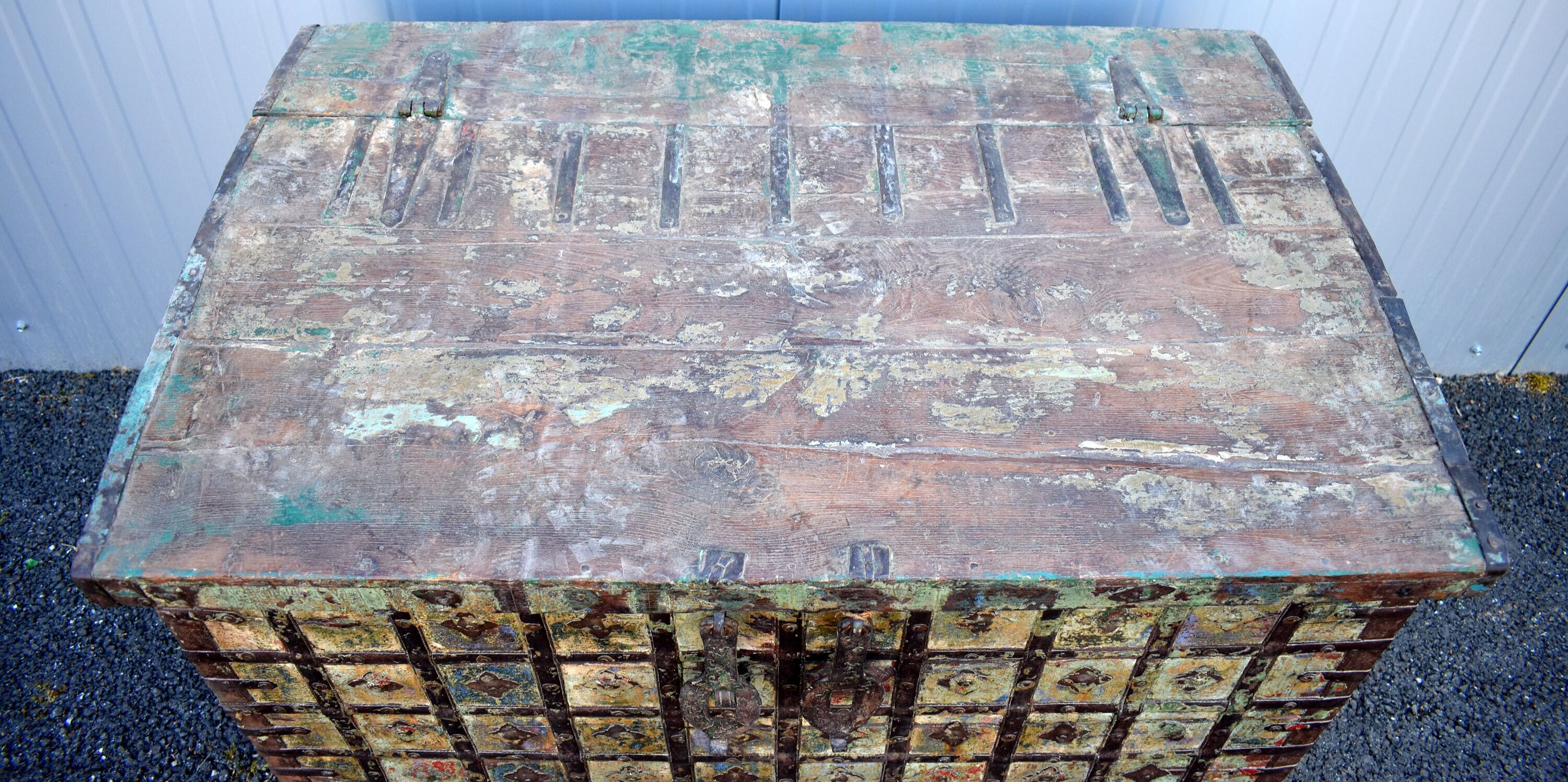 Authentic Ancient Indian Wedding Chest of Rajasthan