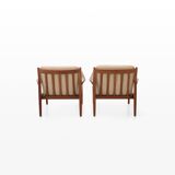 Pair of easy chairs by Sven Age Eriksen for Glostrup Mobelfabrik, Denmark 1960s