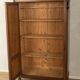 Antique Two-Door Cabinet with Carvings