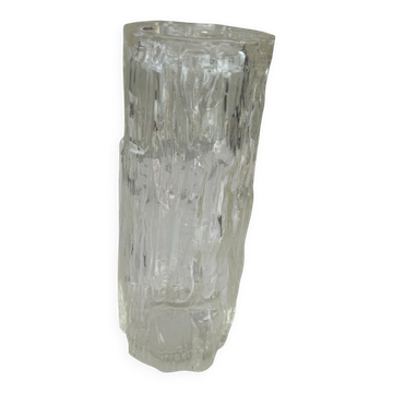 "Glass cascade vase"