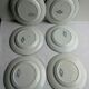 batch of 6 dessert plates Creil Montereau model Flora: Liseron
