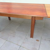 Rectangular dining table in vintage teak
