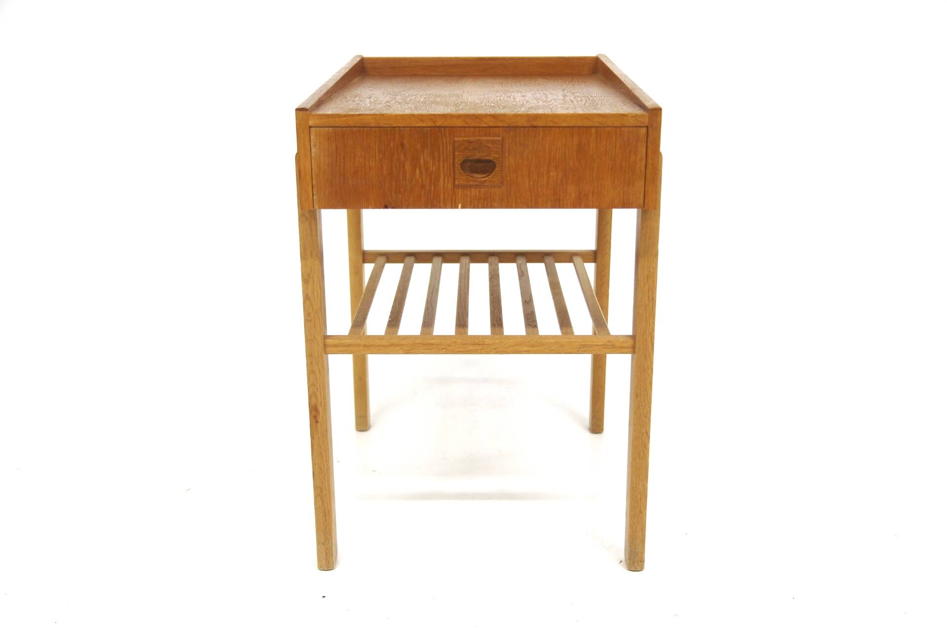 Scandinavian oak bedside table, Sweden, 1960s
