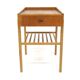 Scandinavian oak bedside table, Sweden, 1960s
