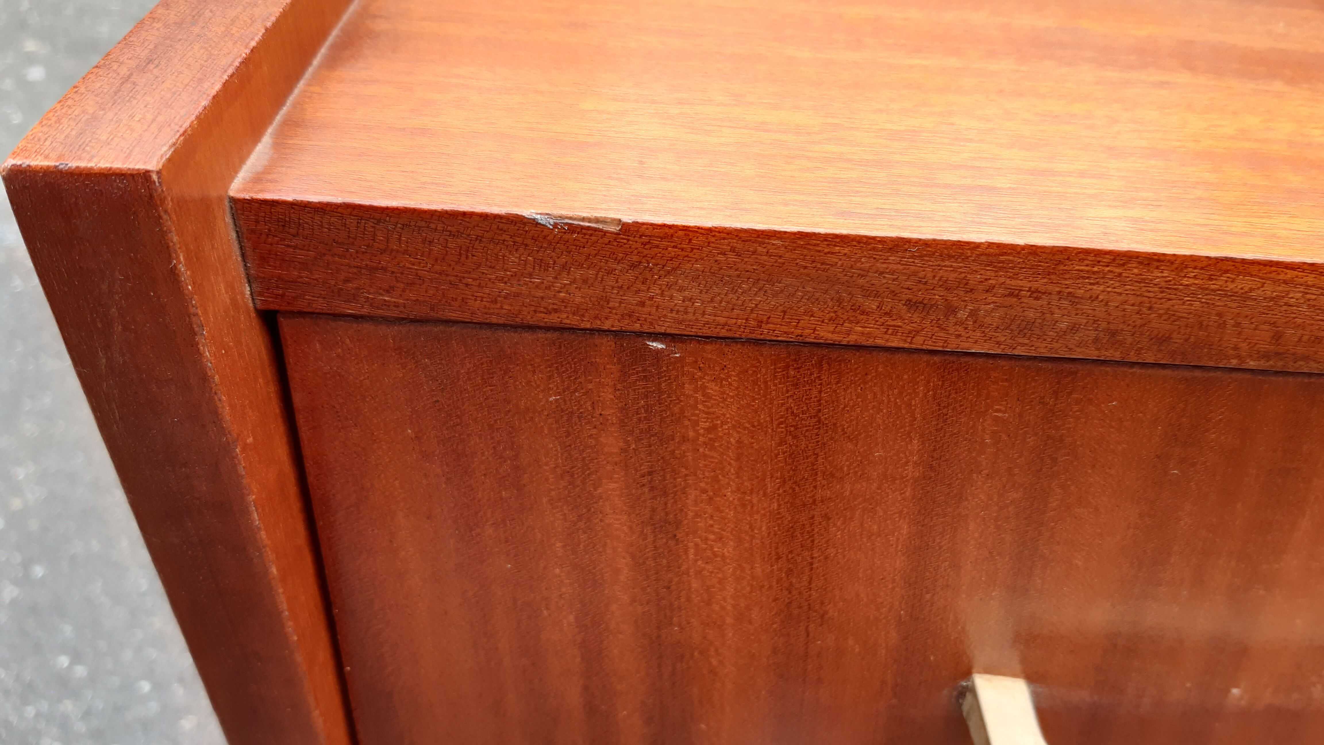 Vintage chest of drawers spindle feet