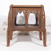 Amsterdam School Arts and Crafts tea cabinet Dutch Colonial