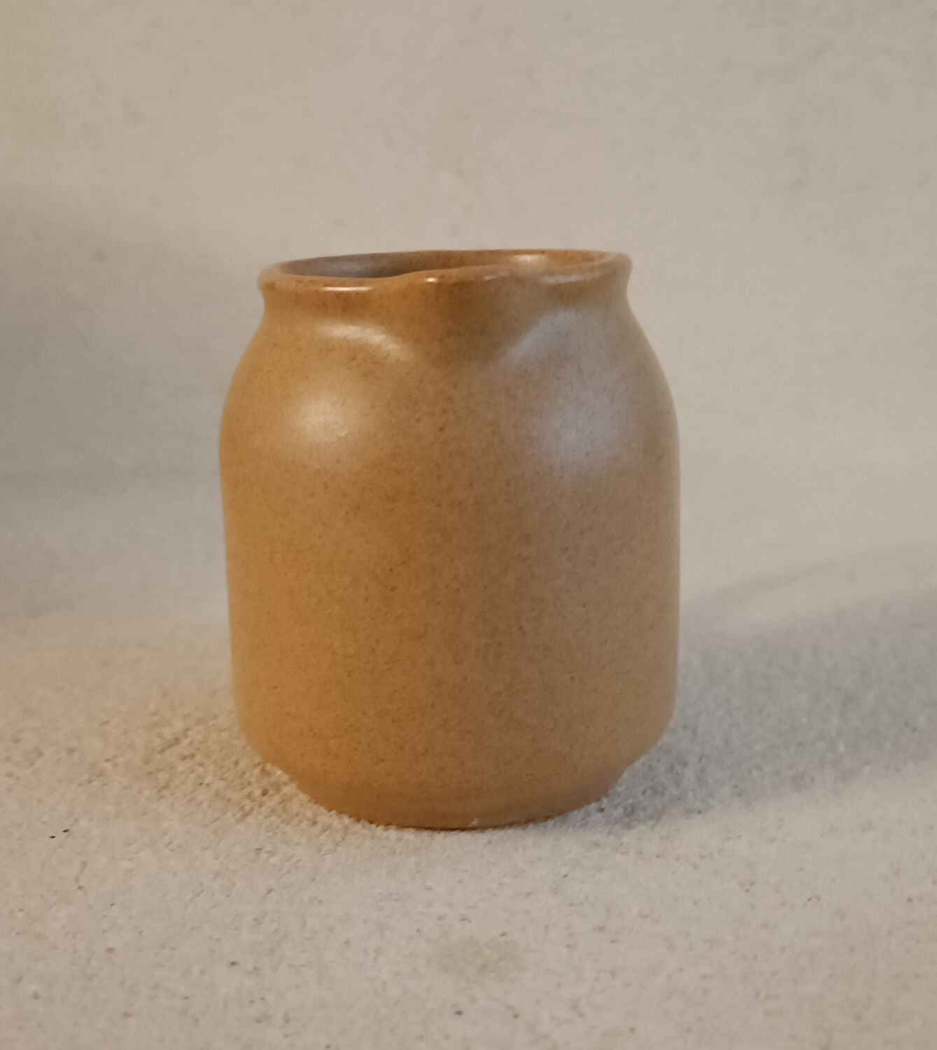 Sarreguemines stoneware milk jug