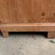 Honey-colored wood sideboard