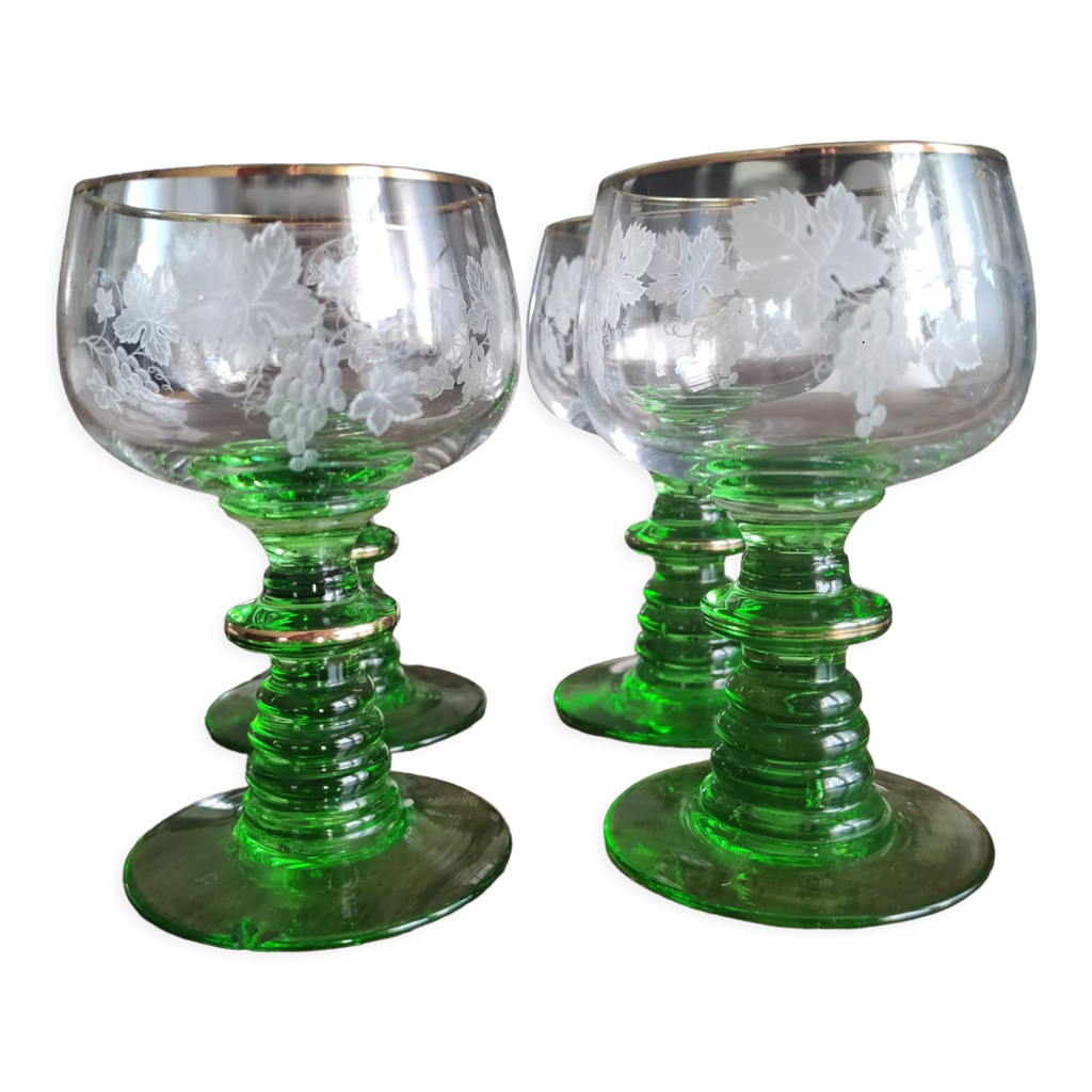 Lot De 4 Verres à Vin 