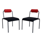 Pair of postmodern chairs, 1980s