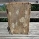 Old wooden box chest