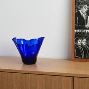 Glass vase, Danish design, 1970s, made in Denmark