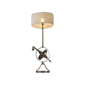 Neoclassical astrolabe lamp by Jean-Pierre Ryckaert 1960s