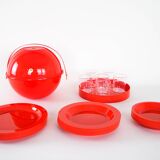 Picnic set, Italian design, 1970s, manufactured by Fratelli Guzzini