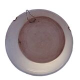 Grand lebrillo vintage en faïence espagnole Triana avec coq