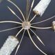 Lustre Vintage forme soleil années 60  6 branches