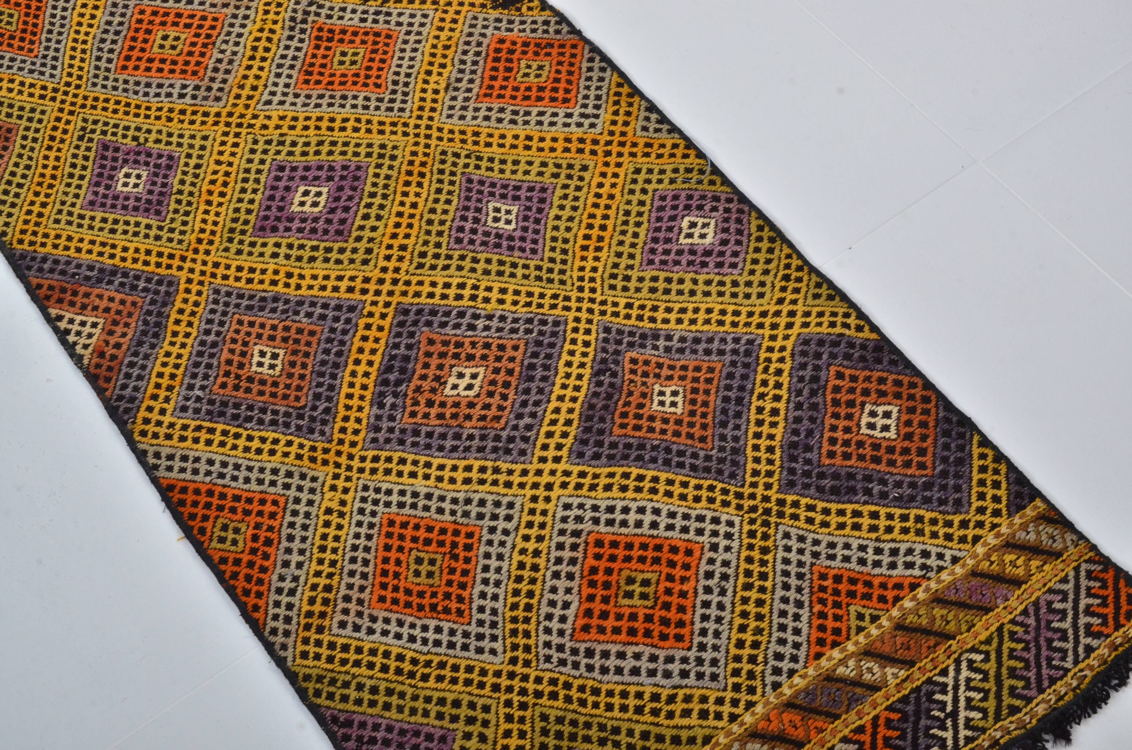 Handwoven Turkish Neutral Kilim sku 3400