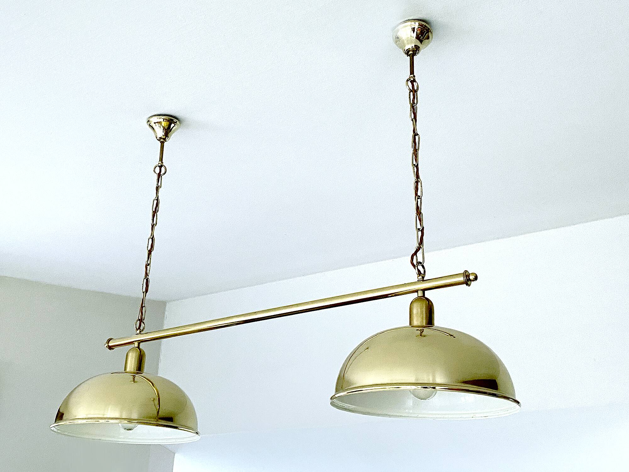 Very Large Vintage Pendant Light