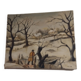 winter scene