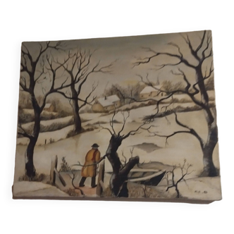 winter scene