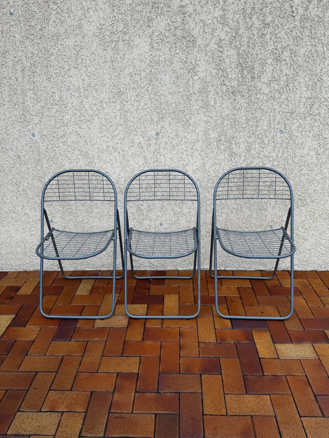 Chaises pliantes vintage Åland par Niels Gammelgaard pour Ikea, set de 6