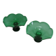 Pair of Art Glass Bowls,by Glasswork Novy Bor,1930's