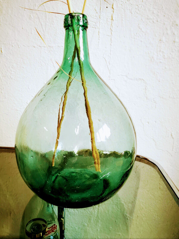 Dame jeanne verte 10 litres