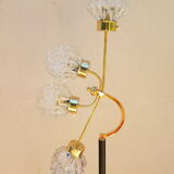 Arlus golden brass tripod lamp