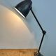 Lampe de table d’atelier industriel brun, années 1960