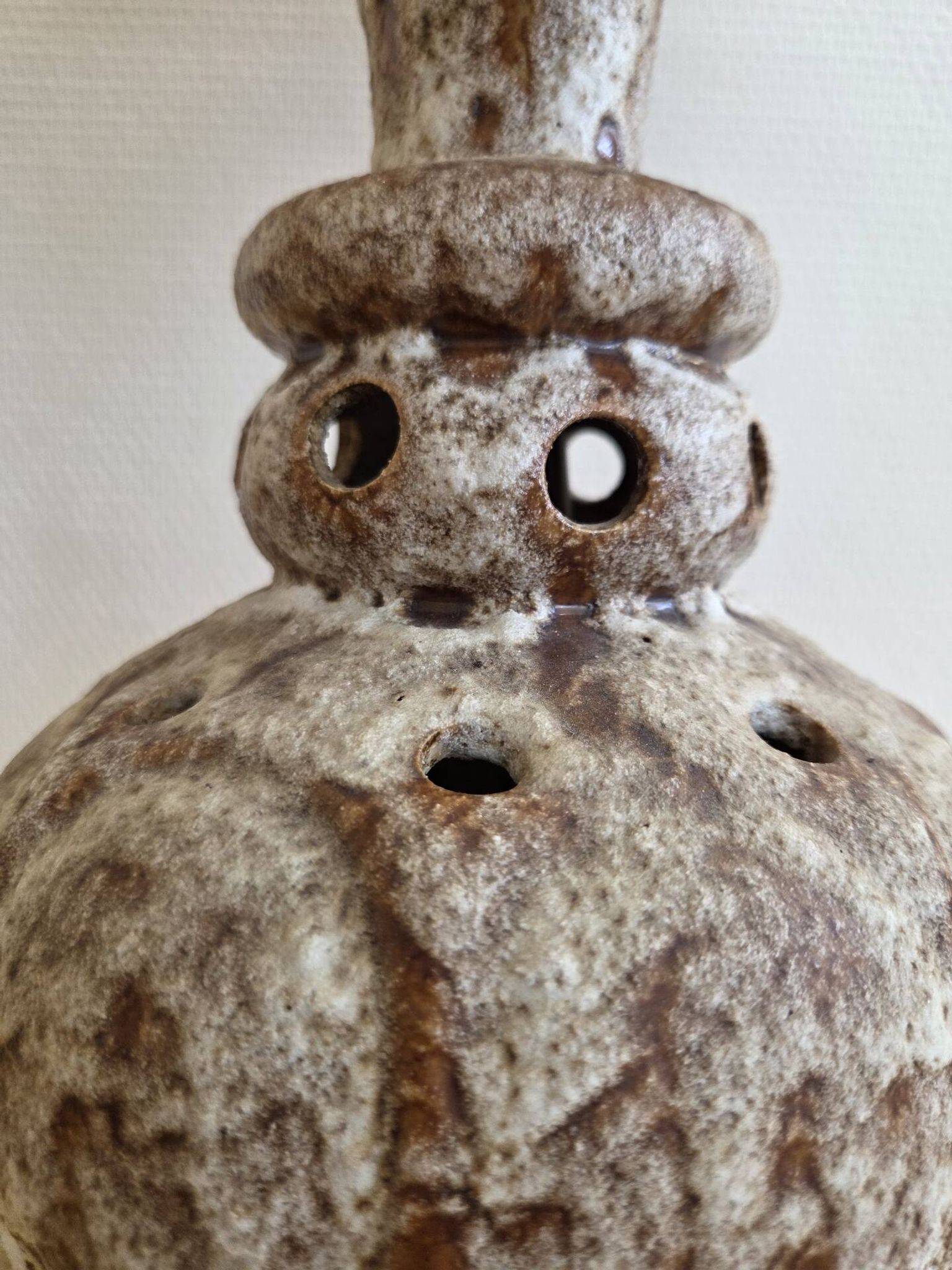 Ceramic lamp "Fat Lava", 1960s