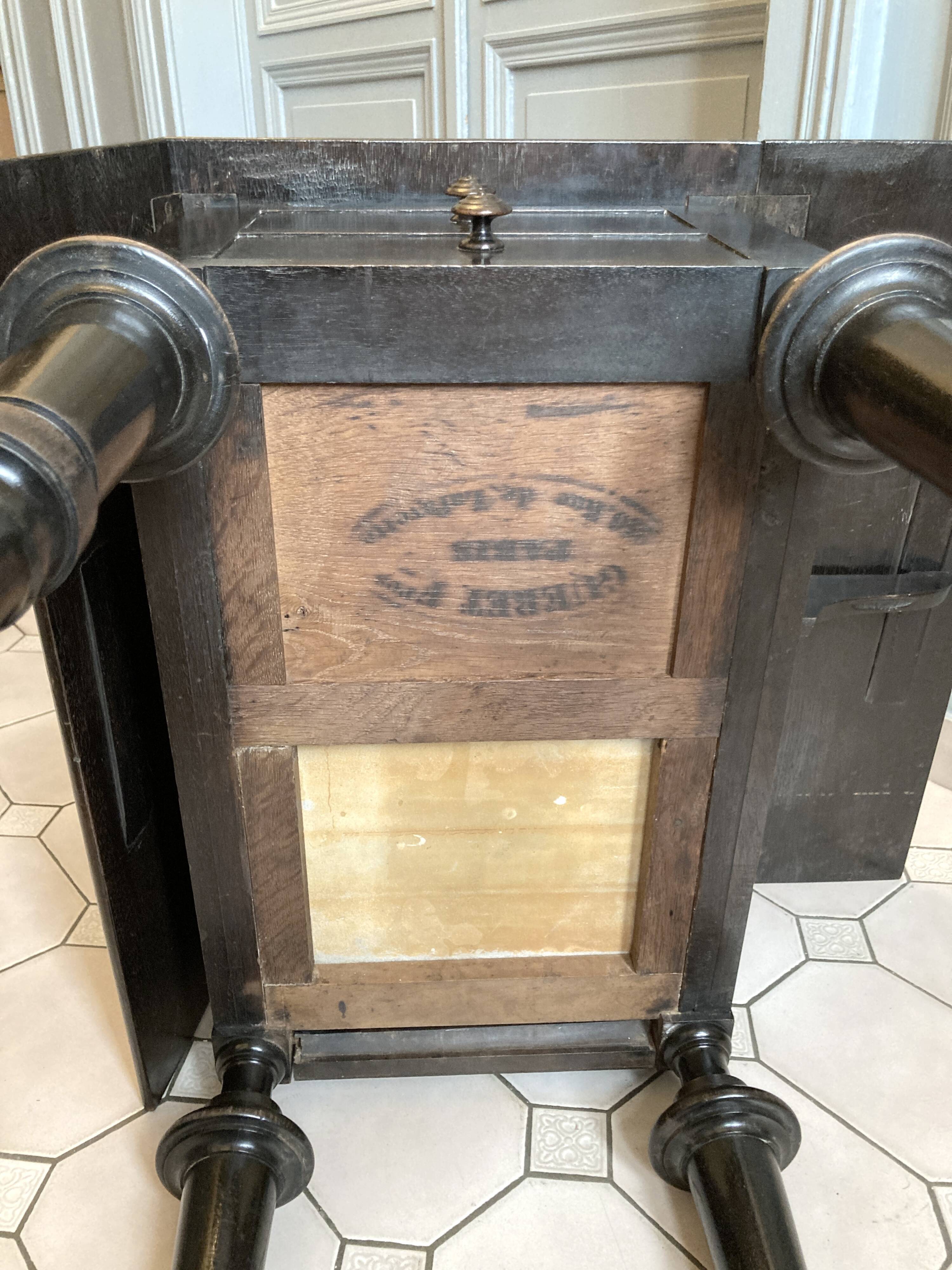 Folding table 1870 Gueret Frères
