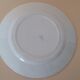 Plate faience luneville kg blue tulips
