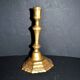 Antique candle holder, carved bronze chandelier, Louis XIV, 18th century.