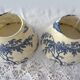 Lot de 2 abat-jours Toile Jouy