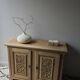 solid oak buffet