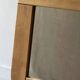 Large oak mirror 78x78, Maison Regain 1978