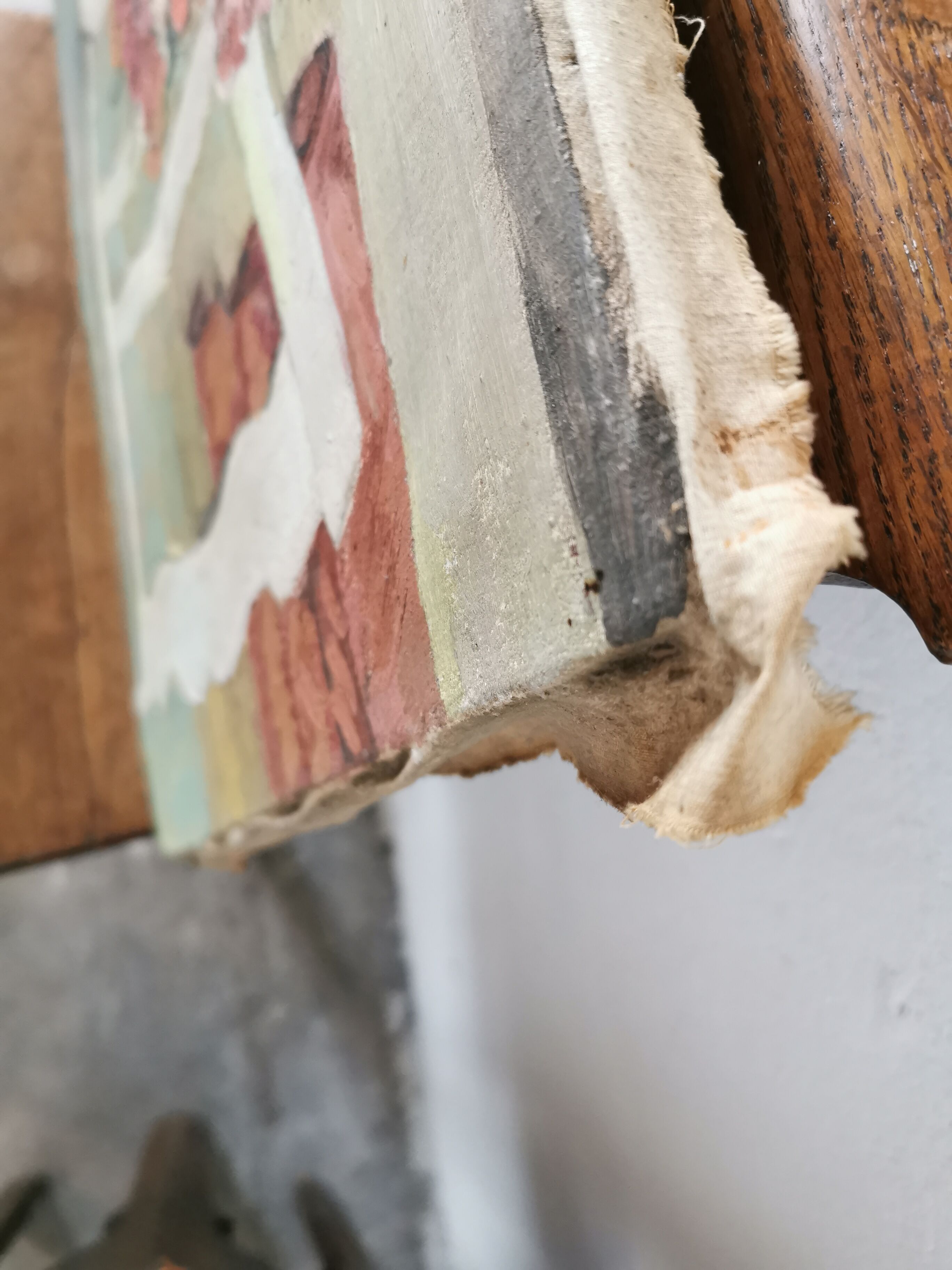 Set of 3 old still life paintings