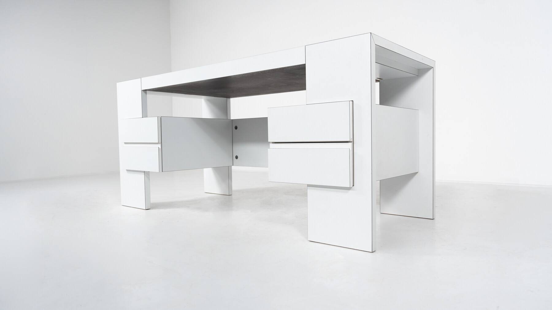 Mid-Century Modern Desk by Wim Wilson for Castelijn, 1960s