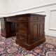 Classic English Desk Green Leather